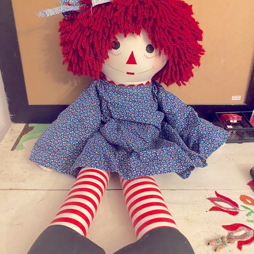 Vintage Raggaedy Ann Doll